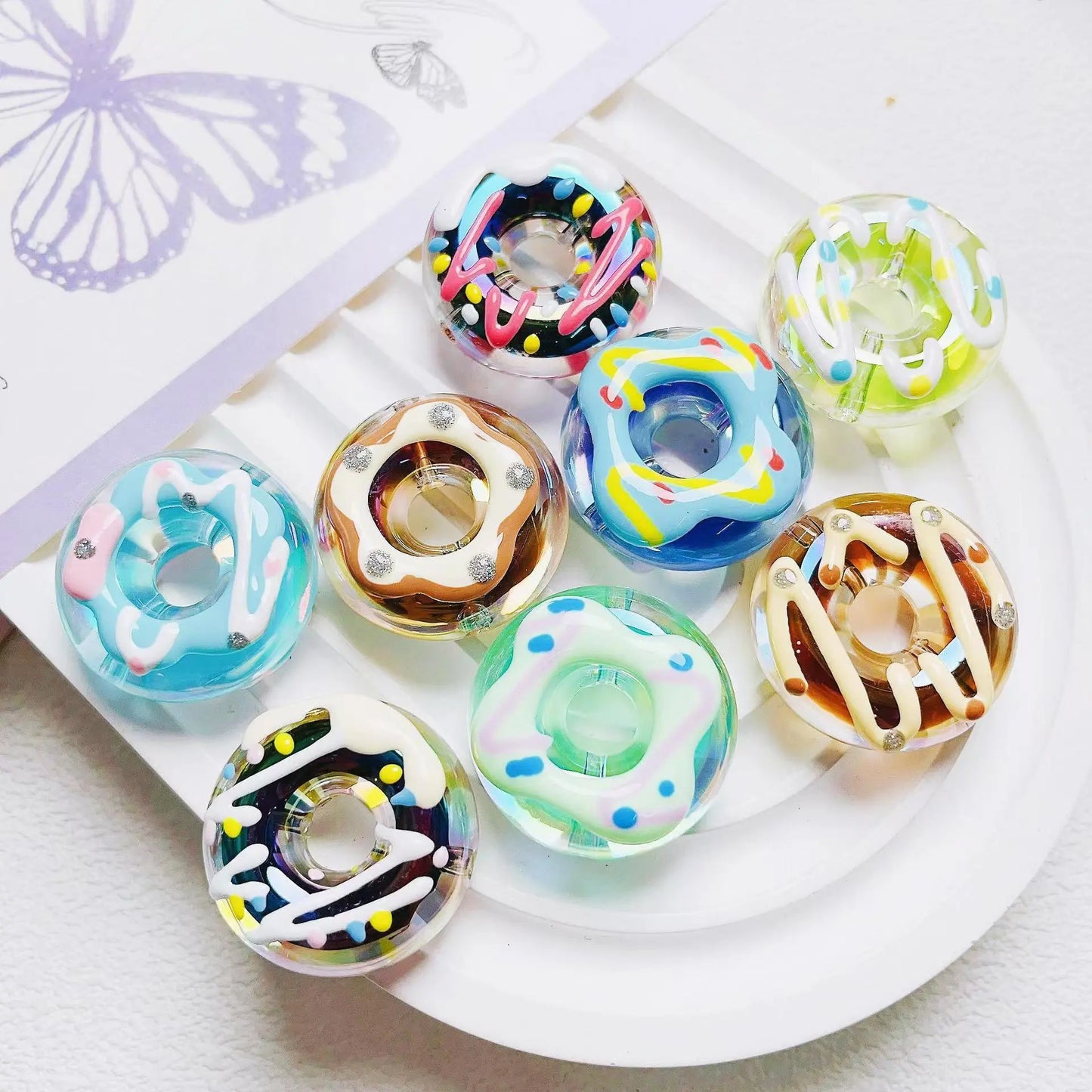 【🔥HOT🔥】DIY Acrylic Beads Blind Bags for Beadable Pen/ Key Chain - Open in live