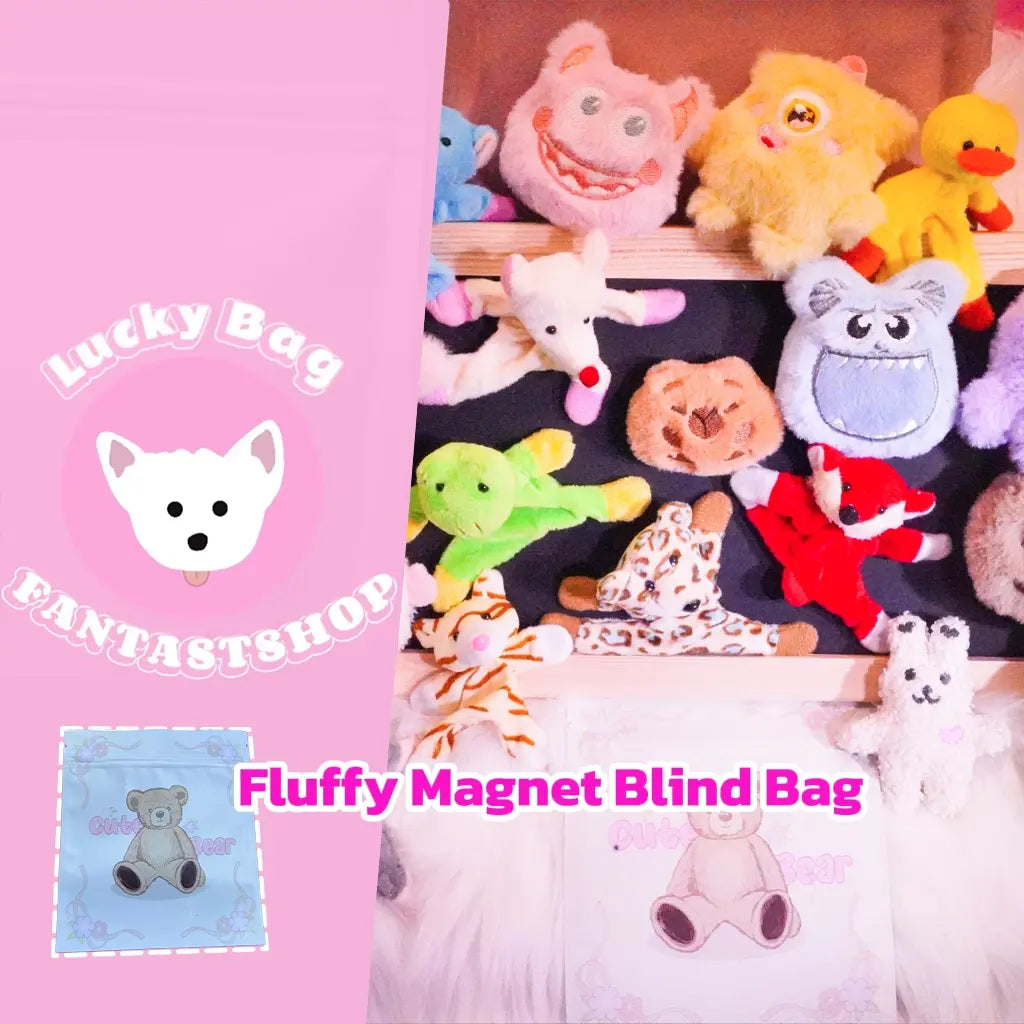 【🔥New Arrvials🔥】Fluffy Magnet Blind Bag- Open in live)