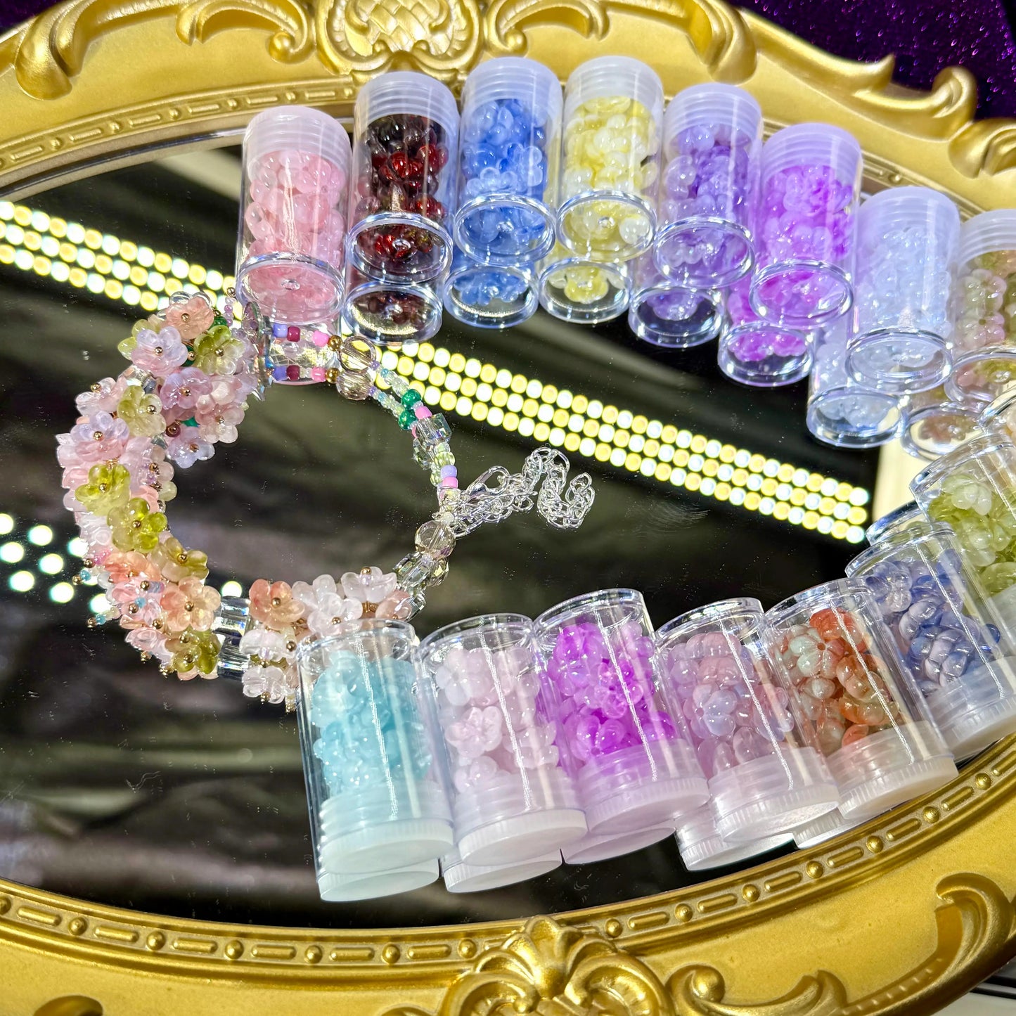 Five-Petal Flower Beads Blind Bag for bracelet - Open in live