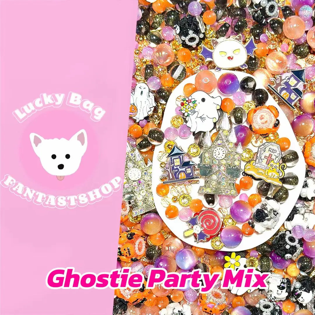 Ghostie Party Mix for / Key /Phone Chain/Bracelet - Open in live