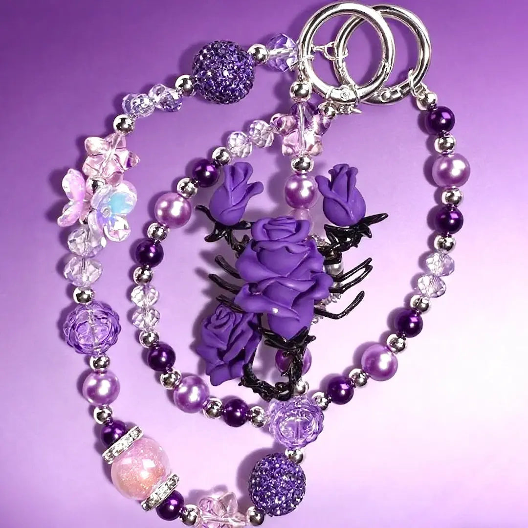Luna Flora Mix for Beadable Pen/ Key Chain - Open in live