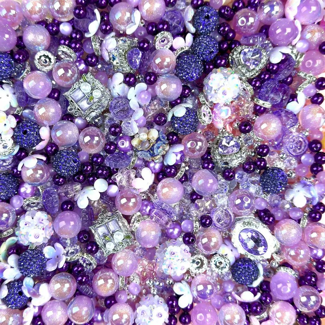 Luna Flora Mix for Beadable Pen/ Key Chain - Open in live