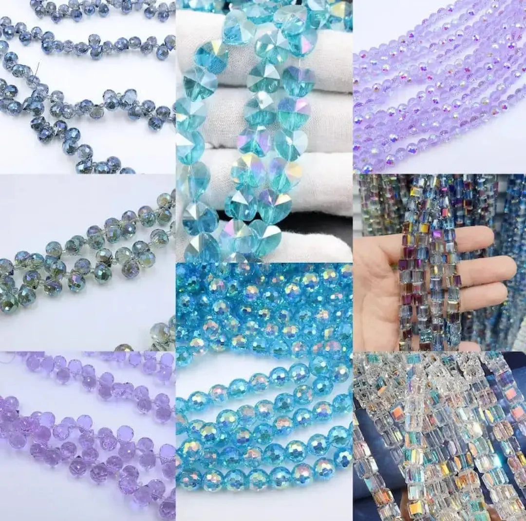 ✨Bling Glass Beads Blind Bags for Bracelet\Keychain - Open in live