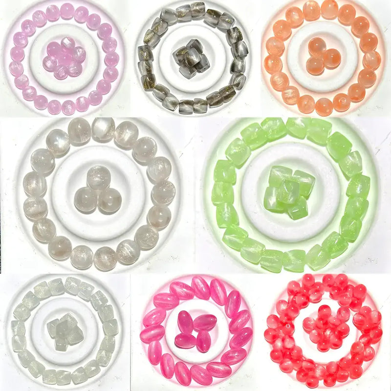 UV-Changing Beads Blind Bags for Keychain & Bracelet - Open in live