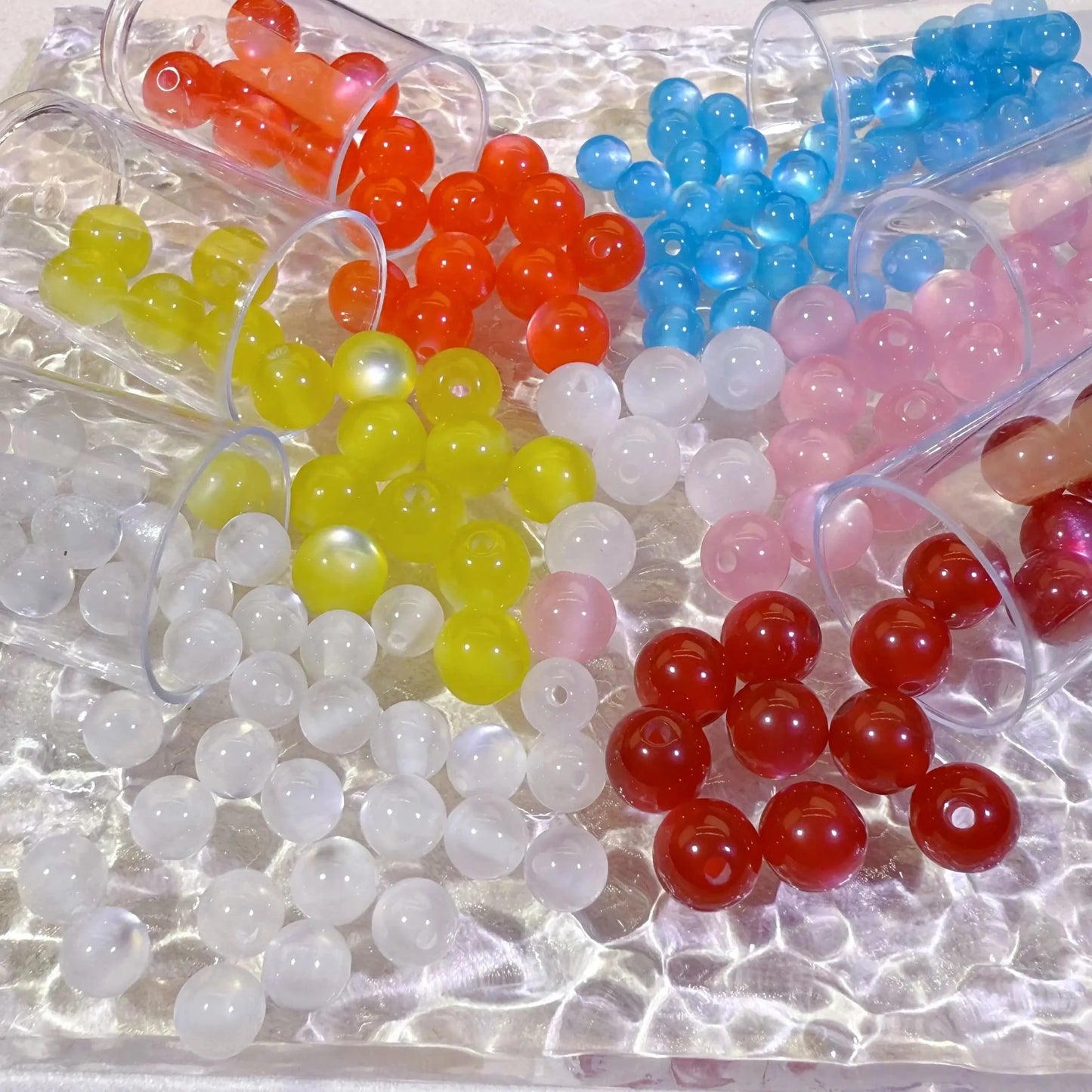 Cat Eye Beads Blind Bag for Bracelet- Open in live