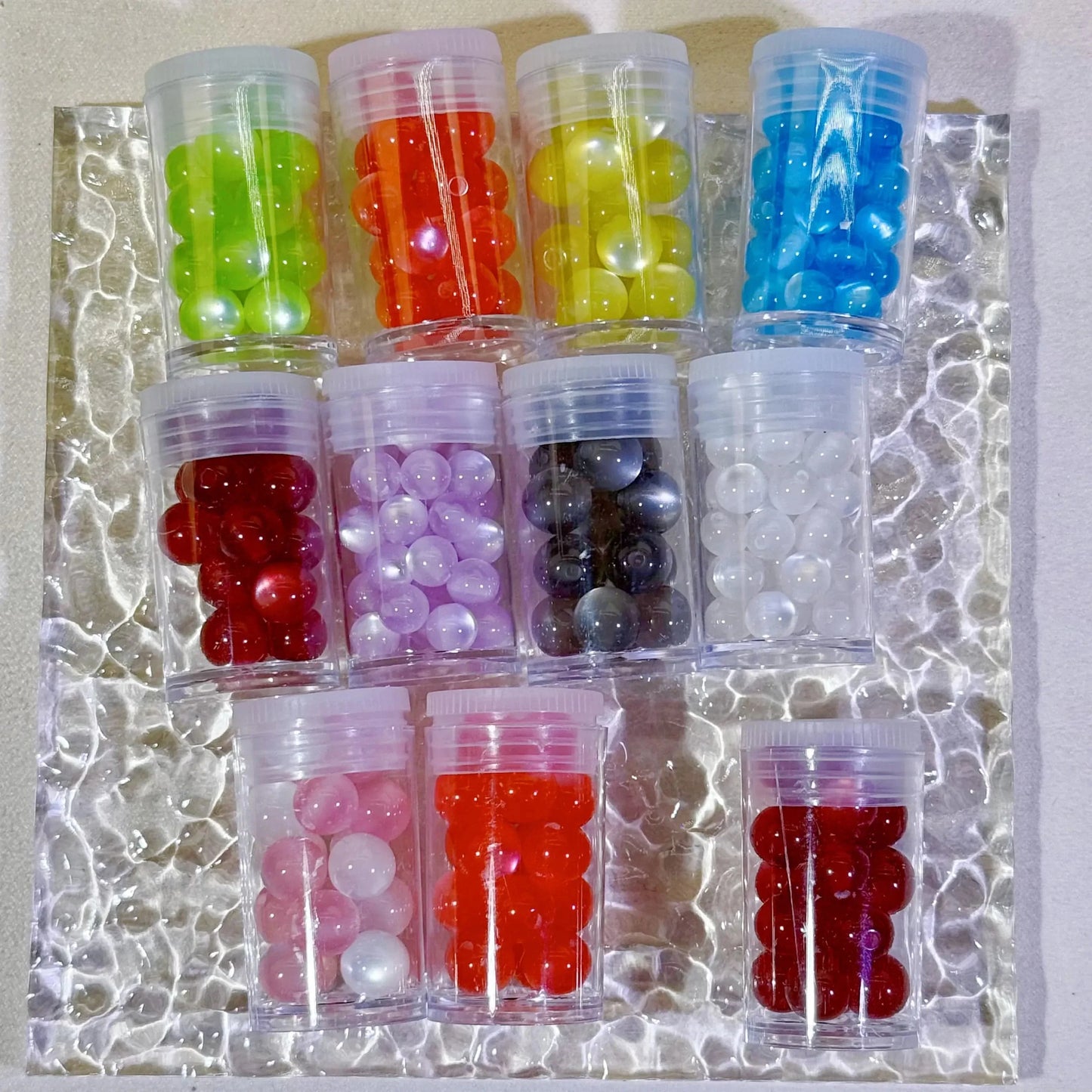 Cat Eye Beads Blind Bag for Bracelet- Open in live