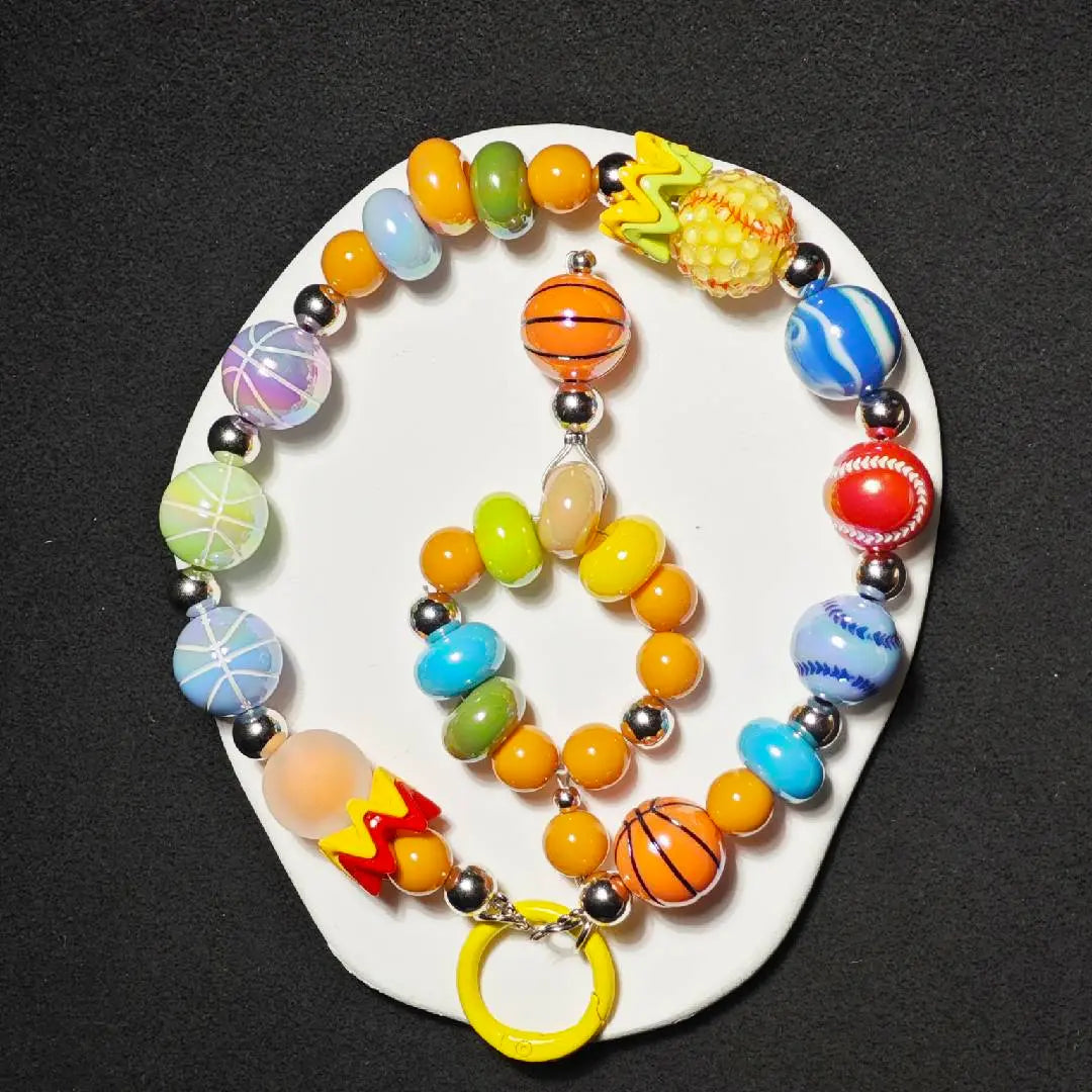 Vivid Ball Mix for Bracelet / Key/Phone Chain - Open in live
