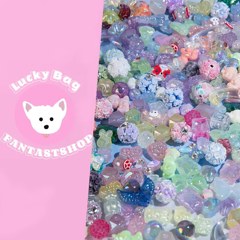 Glowing Beads Blind Bag for Beadable Pen\Keychain - Open in live