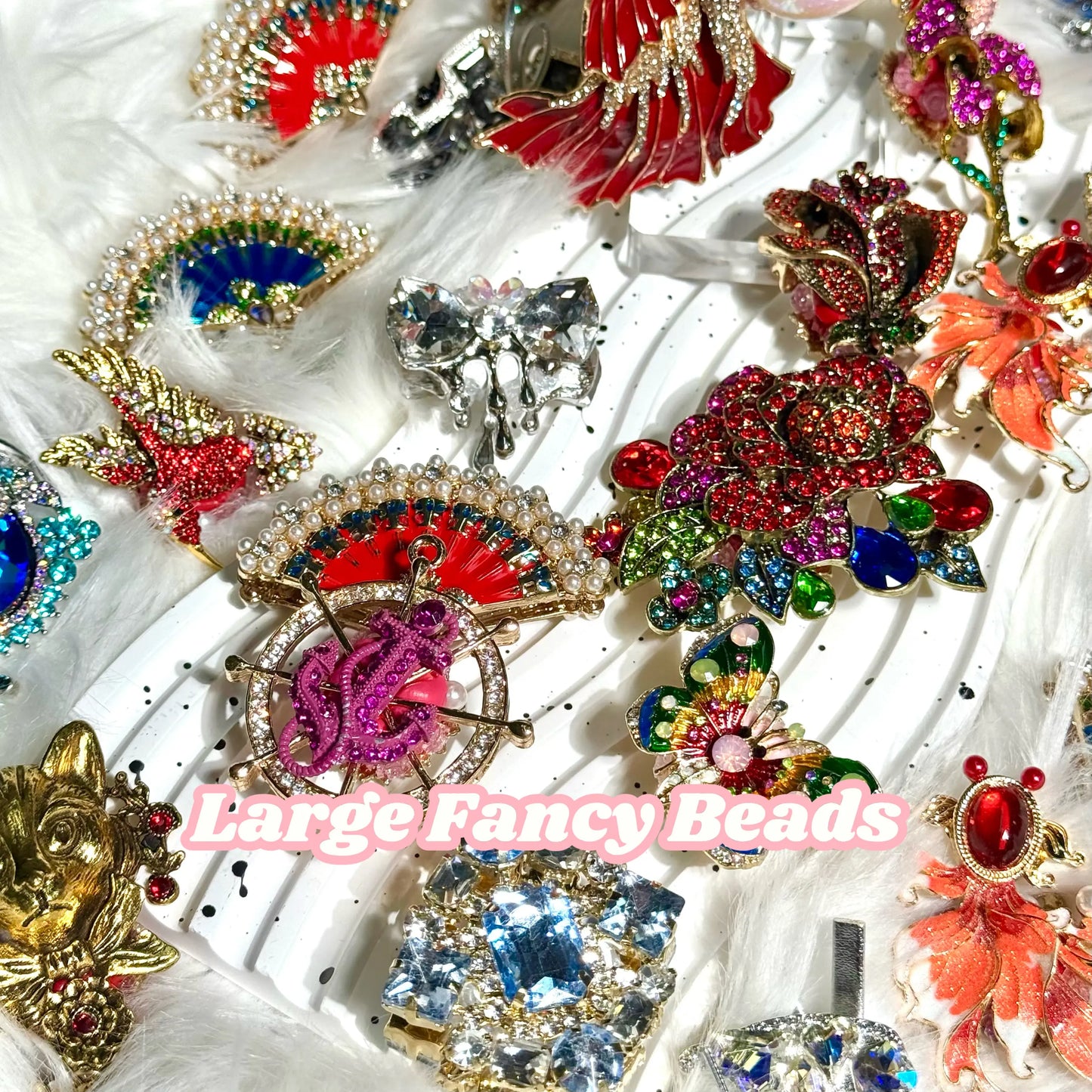 Fancy Beads Blind Bag for Beaded Pen- Open in live