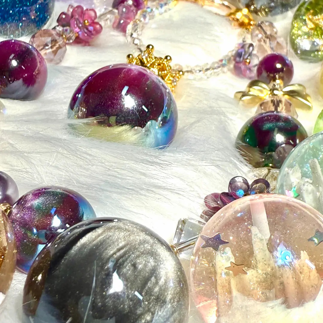 Sparkle Beads Blind Bag for Keychain - Open in live