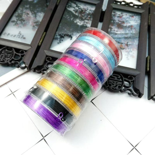 【Offline-Packing】DIY  Colored String- Elastic String for Bracelet