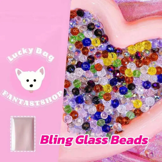 ✨Bling Glass Beads Blind Bags for Bracelet\Keychain - Open in live