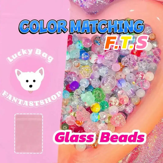 DIY Glass Beads Blind Bags for Bracelet - Open in live