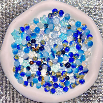 Glass-Colored Gachapon for Keychain/Bracelet/Necklace- Open in live