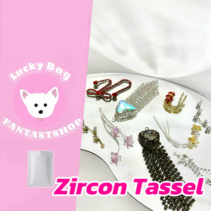 Zircon Tassel Blind Bag for Bracelet- Open in live