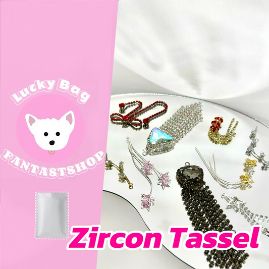 Zircon Tassel Blind Bag for Bracelet- Open in live