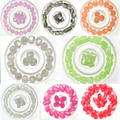 UV-Changing Beads Blind Bags for Keychain & Bracelet - Open in live