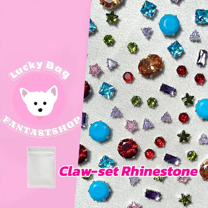 Claw-set Rhinestone Beads PLUS Blind Bag for Dora\Bracelet - Open in live