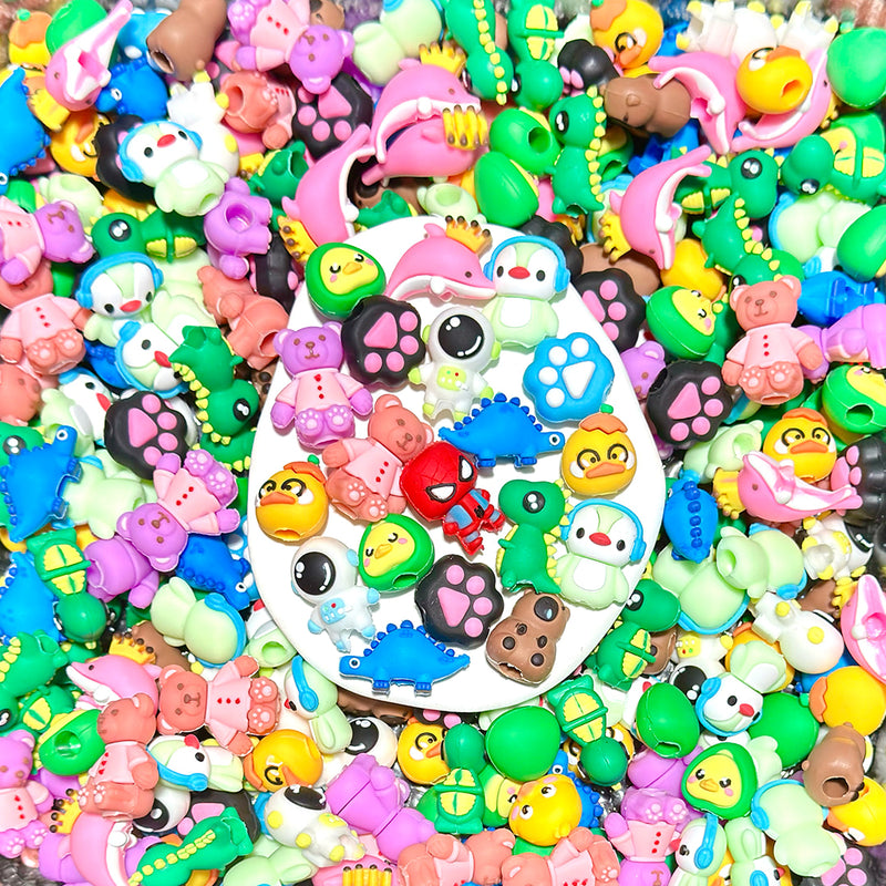 Pen Cap Beads Blind Bags for Beadable Pen/ Key Chain - Open in live