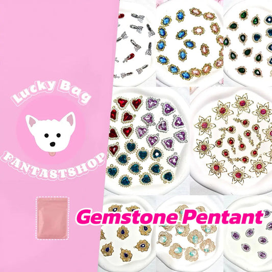 Gemstone Pendant Blind Bag for Bracelet- Open in live