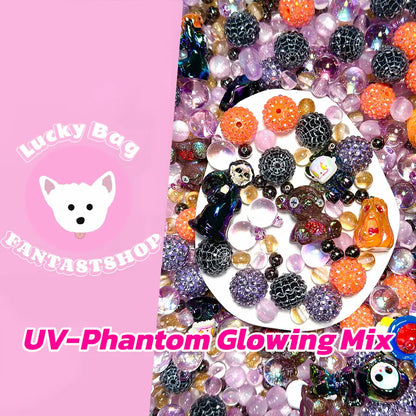 UV-Phantom Glowing Mix for Key/Phone Chain / Bracelet - Open in live