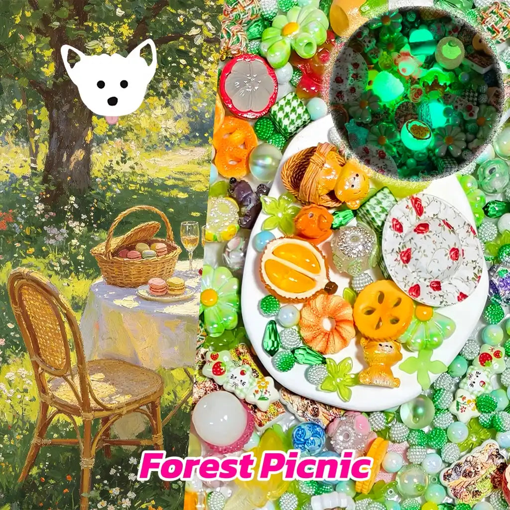 [New] Forest Picnic for Hanging/Pen - Open in live