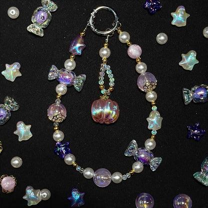 Enchanted Pumpkin Mix for / Key /Phone Chain/Bracelet - Open in live
